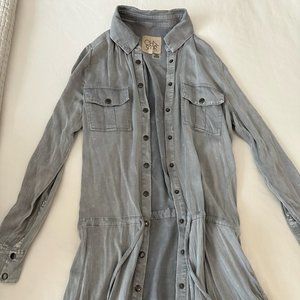 Chaser Button Up Dress
